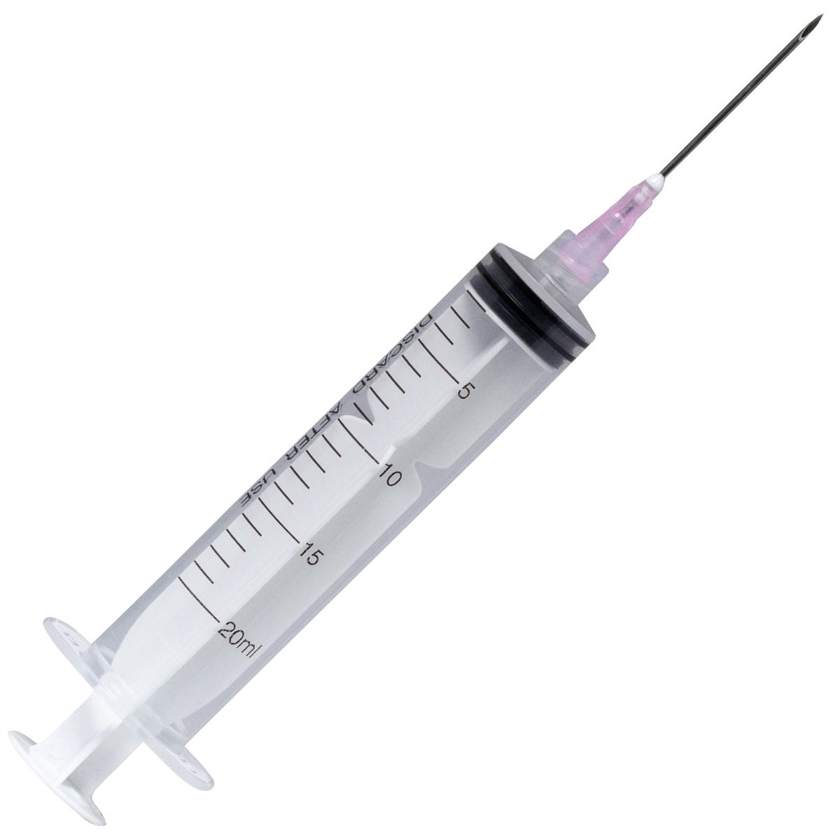 Seringi Luer Lock 20ml, PRIMA, cu ac 18G, 50 bucati